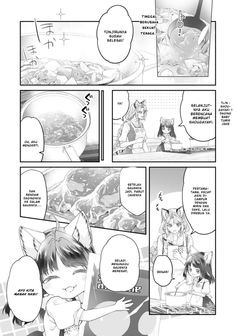 Neko Neko Youjo no Aijou Gohan ~Isekai de Mofumofu-tachi ni Ryouri wo Tsukurimasu!~ Chapter 07 Gambar 8