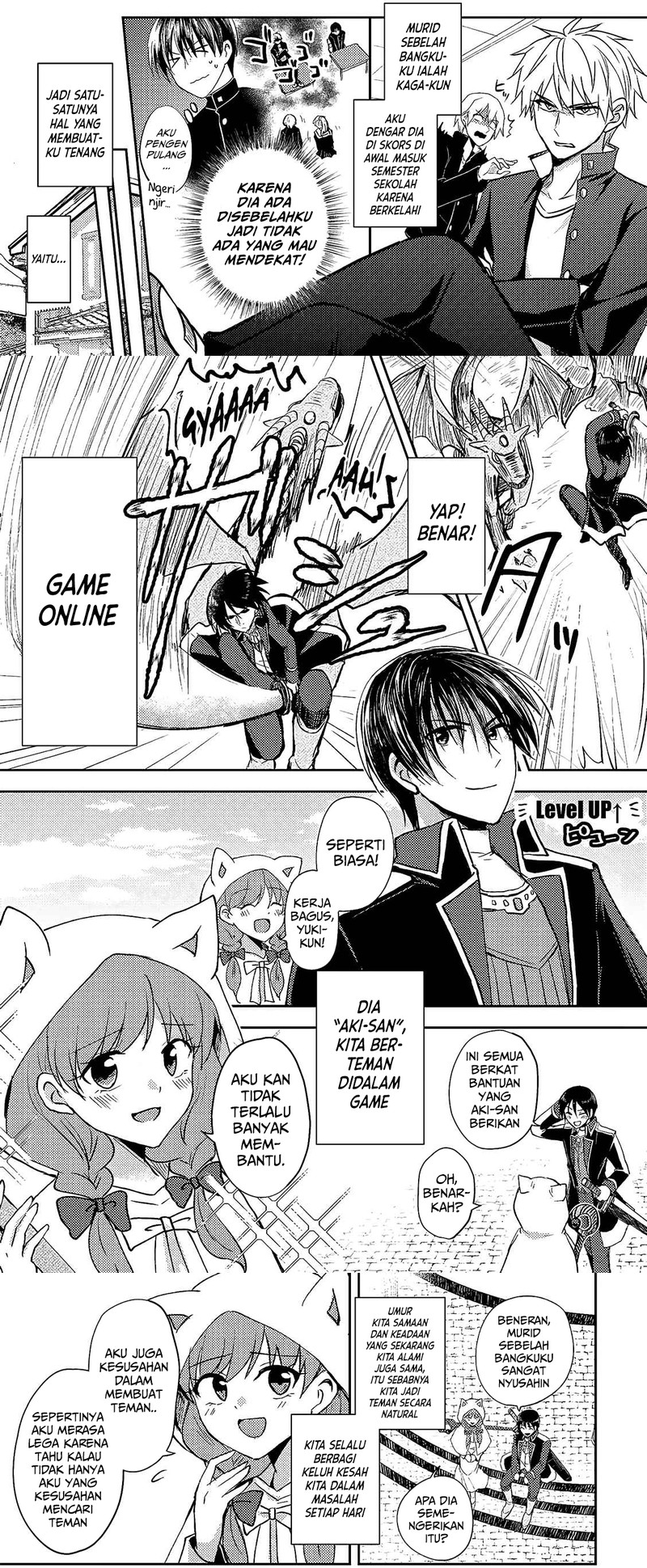 Netoge no Seibetsu wa Daitai Mitame de Damasareru Chapter 01 Gambar 2