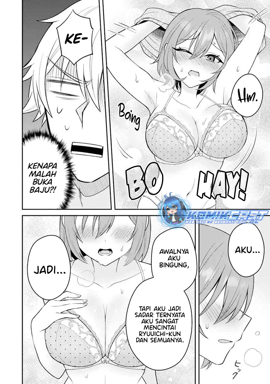 Netorare Manga no Kuzu Otoko ni Tensei Shita Hazu ga Heroine ga Yottekuru Ken Chapter 15 Gambar 21