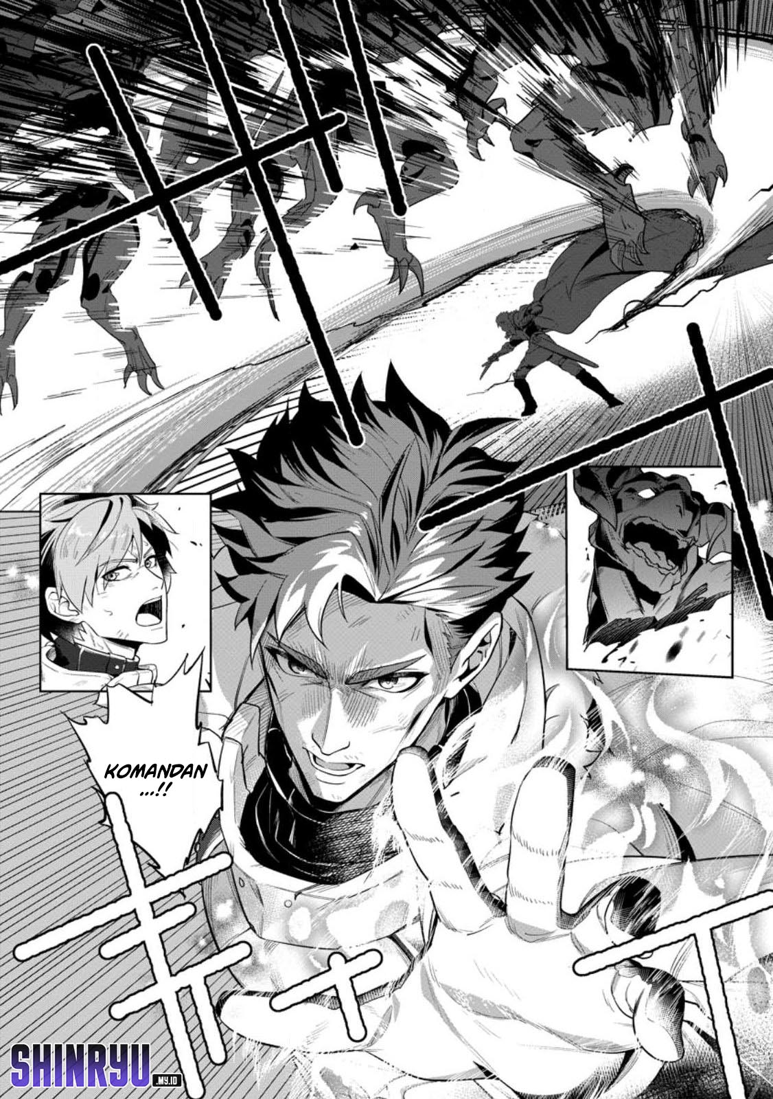 Netorare Tsuihousareta Saikyou Kishi Danchou No Ossan, Katainaka De Eiyuu Ni Matsuriagerareru Chapter 01 Gambar 4