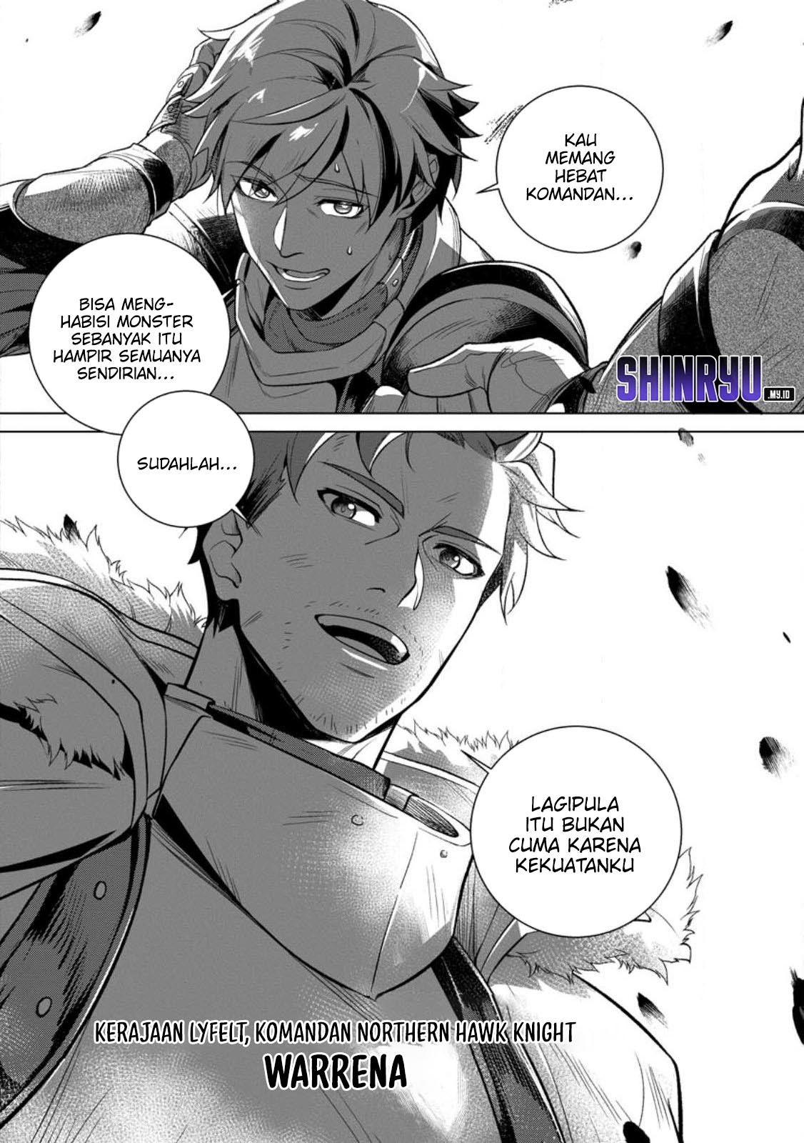 Netorare Tsuihousareta Saikyou Kishi Danchou No Ossan, Katainaka De Eiyuu Ni Matsuriagerareru Chapter 01 Gambar 9