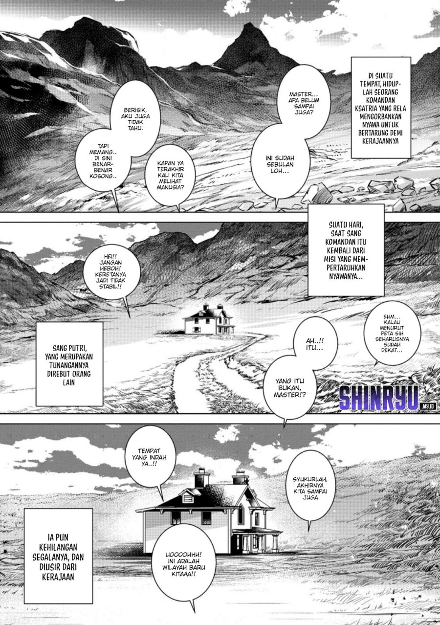 Netorare Tsuihousareta Saikyou Kishi Danchou No Ossan, Katainaka De Eiyuu Ni Matsuriagerareru Chapter 02 Gambar 2