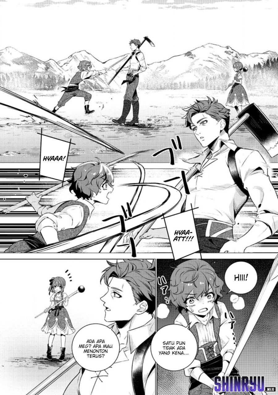 Netorare Tsuihousareta Saikyou Kishi Danchou No Ossan, Katainaka De Eiyuu Ni Matsuriagerareru Chapter 02 Gambar 8