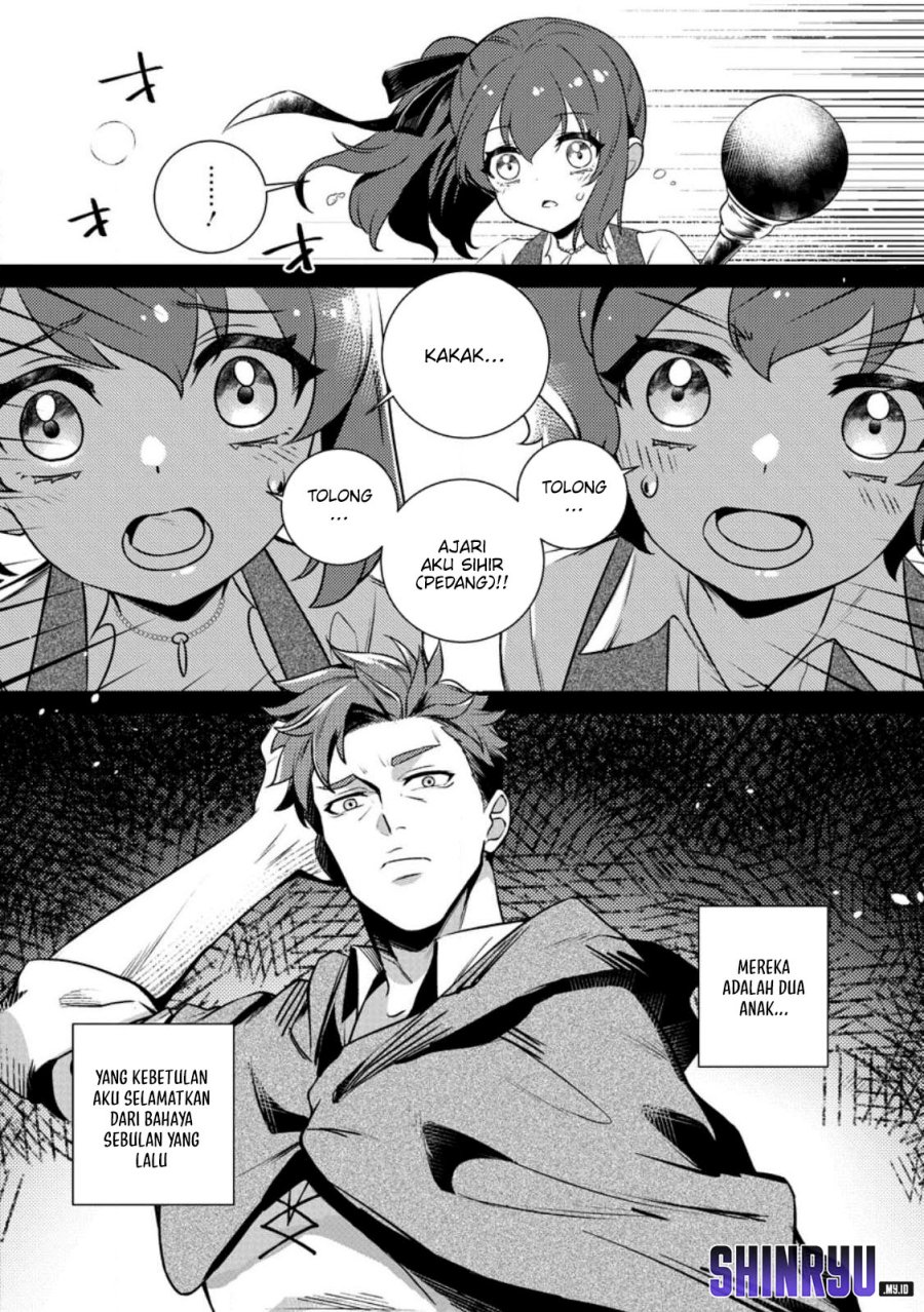 Netorare Tsuihousareta Saikyou Kishi Danchou No Ossan, Katainaka De Eiyuu Ni Matsuriagerareru Chapter 02 Gambar 9