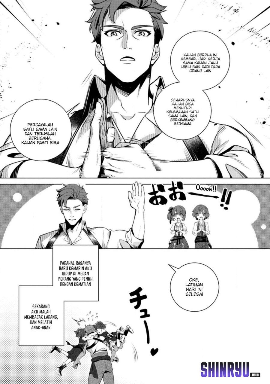 Netorare Tsuihousareta Saikyou Kishi Danchou No Ossan, Katainaka De Eiyuu Ni Matsuriagerareru Chapter 02 Gambar 15