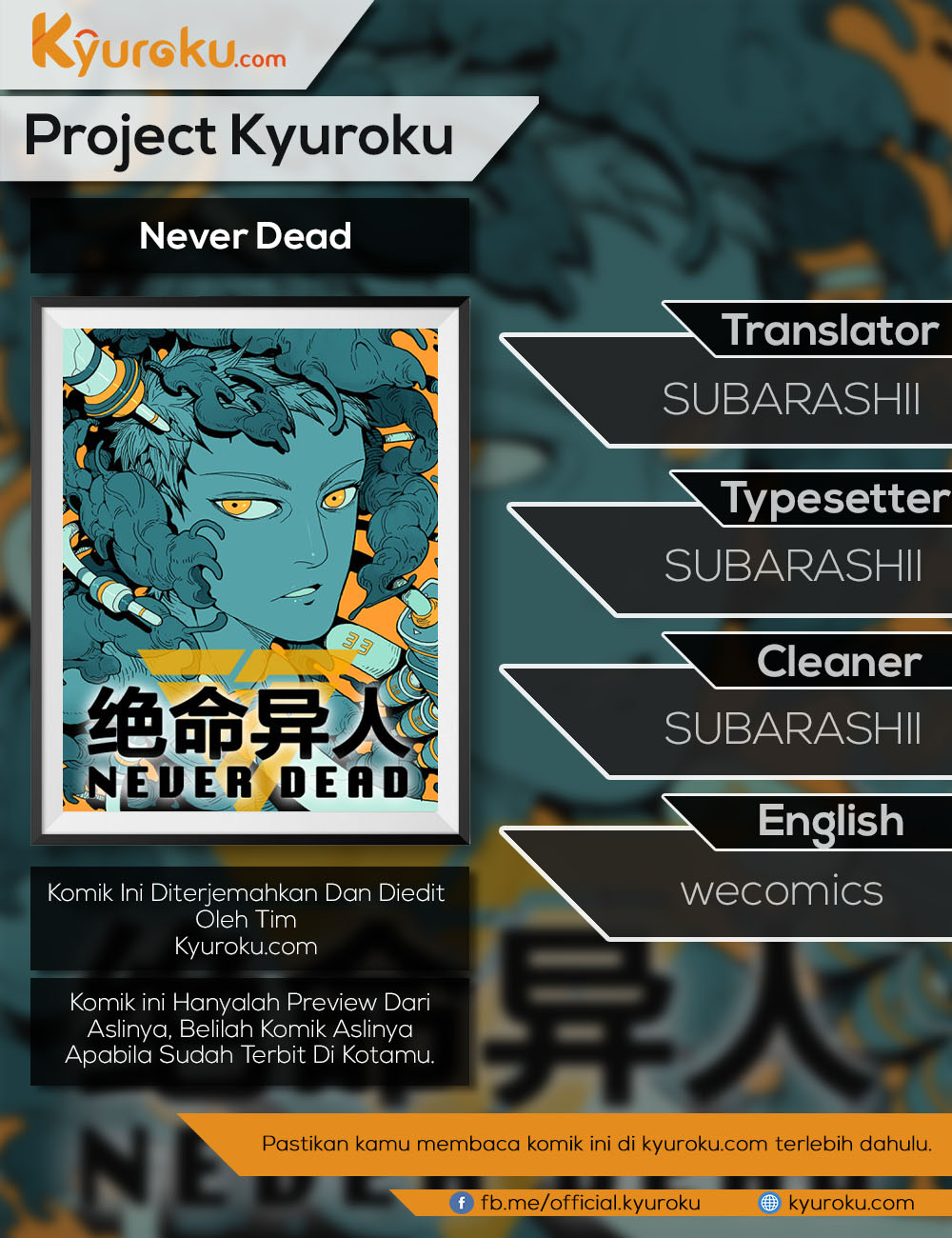 Never Dead Chapter 32 Gambar 1