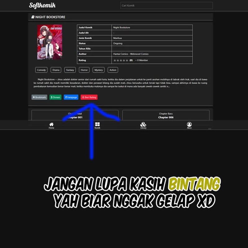 Night Bookstore Chapter 16 Gambar 1
