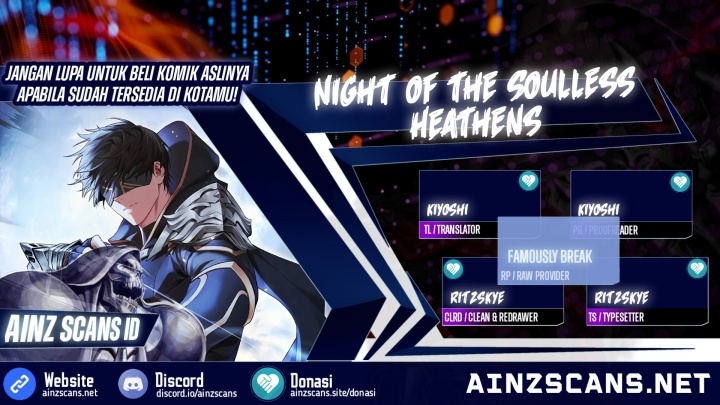 Night of the Soulless Heathens Chapter 16 Gambar 1