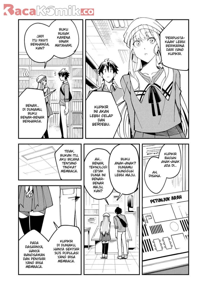 Nihon e Youkoso Elf-san. Chapter 09 Gambar 18