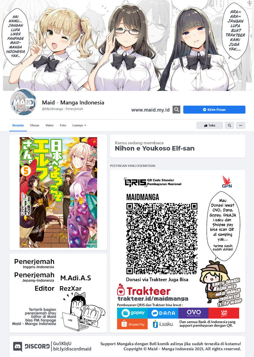 Nihon e Youkoso Elf-san. Chapter 38 Gambar 2