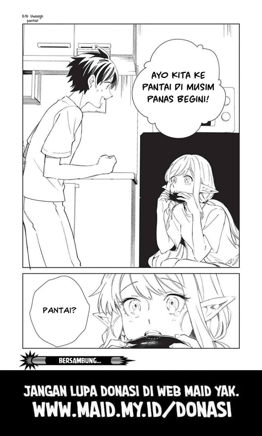 Nihon e Youkoso Elf-san. Chapter 63 Gambar 34