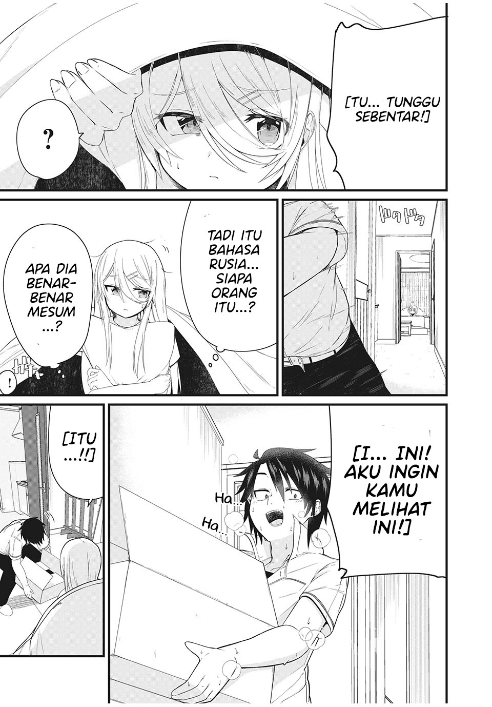 Nihongo Ga Hanasenai Roshiajin Bishojo Tennyusei Ga Tayoreru No Wa, Ta Gengo Masuta No Ore (I’m The Only Multilingual Master a Russian Transfer Girl Student Who Can’t Speak Japanese Can Rely On) Chapter 02 Gambar 10