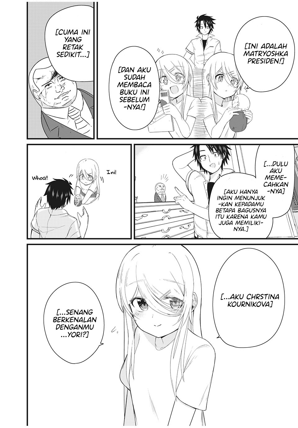 Nihongo Ga Hanasenai Roshiajin Bishojo Tennyusei Ga Tayoreru No Wa, Ta Gengo Masuta No Ore (I’m The Only Multilingual Master a Russian Transfer Girl Student Who Can’t Speak Japanese Can Rely On) Chapter 02 Gambar 11