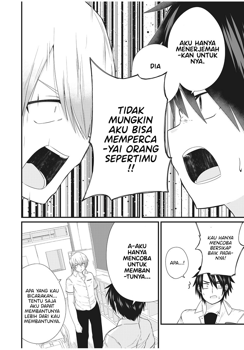 Nihongo Ga Hanasenai Roshiajin Bishojo Tennyusei Ga Tayoreru No Wa, Ta Gengo Masuta No Ore (I’m The Only Multilingual Master a Russian Transfer Girl Student Who Can’t Speak Japanese Can Rely On) Chapter 04 Gambar 3