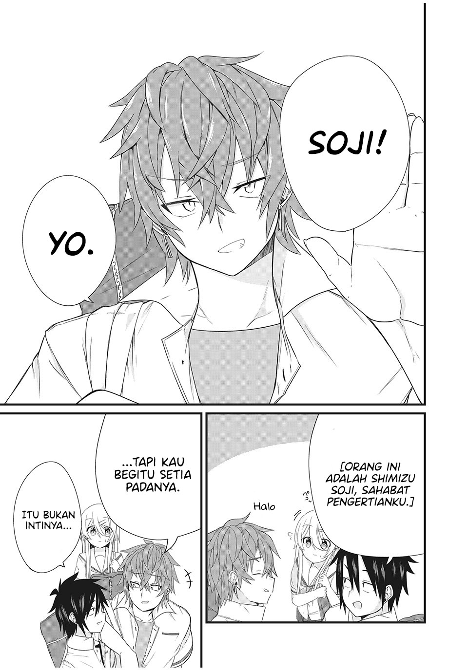 Nihongo Ga Hanasenai Roshiajin Bishojo Tennyusei Ga Tayoreru No Wa, Ta Gengo Masuta No Ore (I’m The Only Multilingual Master a Russian Transfer Girl Student Who Can’t Speak Japanese Can Rely On) Chapter 04 Gambar 16