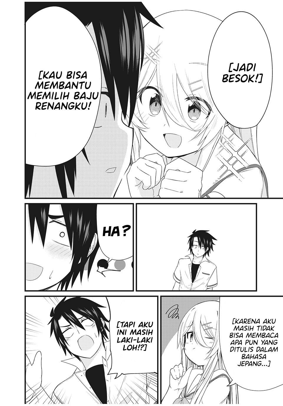 Nihongo Ga Hanasenai Roshiajin Bishojo Tennyusei Ga Tayoreru No Wa, Ta Gengo Masuta No Ore (I’m The Only Multilingual Master a Russian Transfer Girl Student Who Can’t Speak Japanese Can Rely On) Chapter 05 Gambar 11