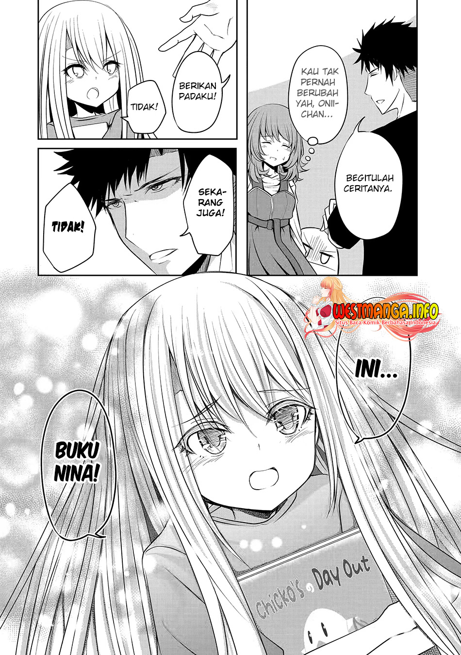 Nina wa Papa o Koroshitai Chapter 15.1 Gambar 8
