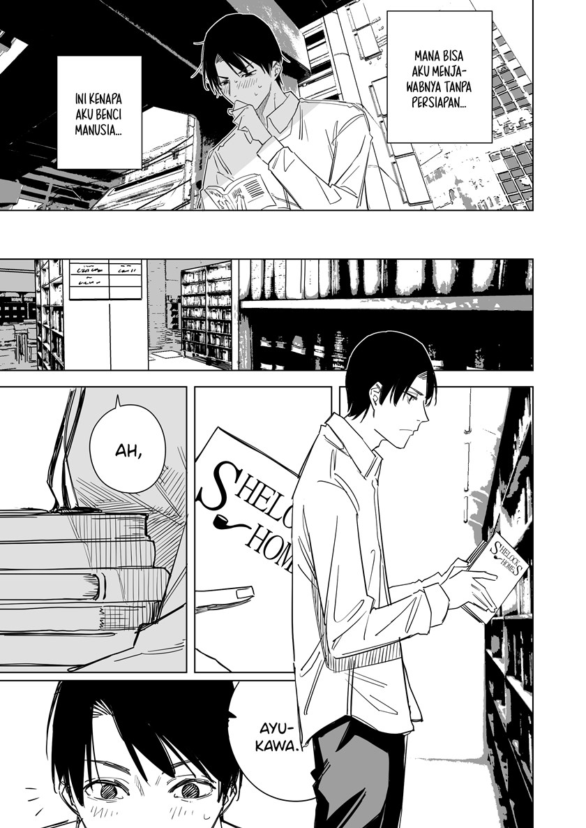 Ningen no 99% wa Hon de Dekite Iru Chapter 01 Gambar 6