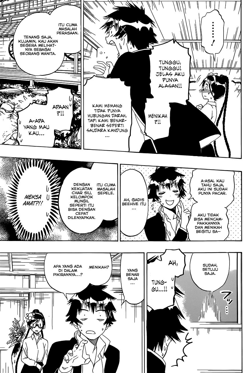 Nisekoi Chapter 148 Gambar 14