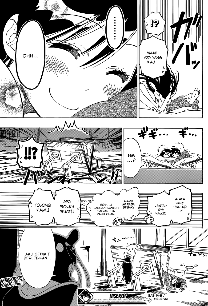 Nisekoi Chapter 148 Gambar 22
