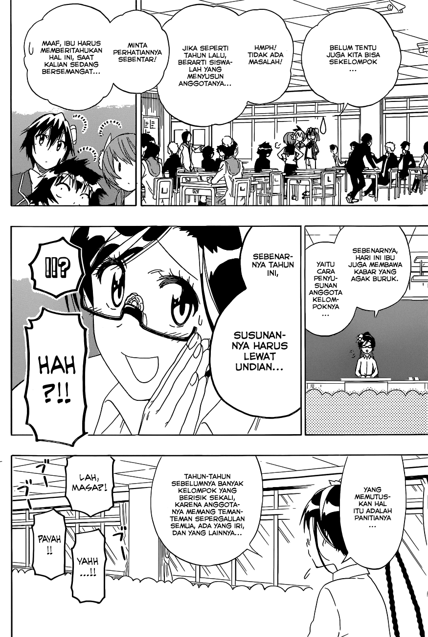 Nisekoi Chapter 150 Gambar 10