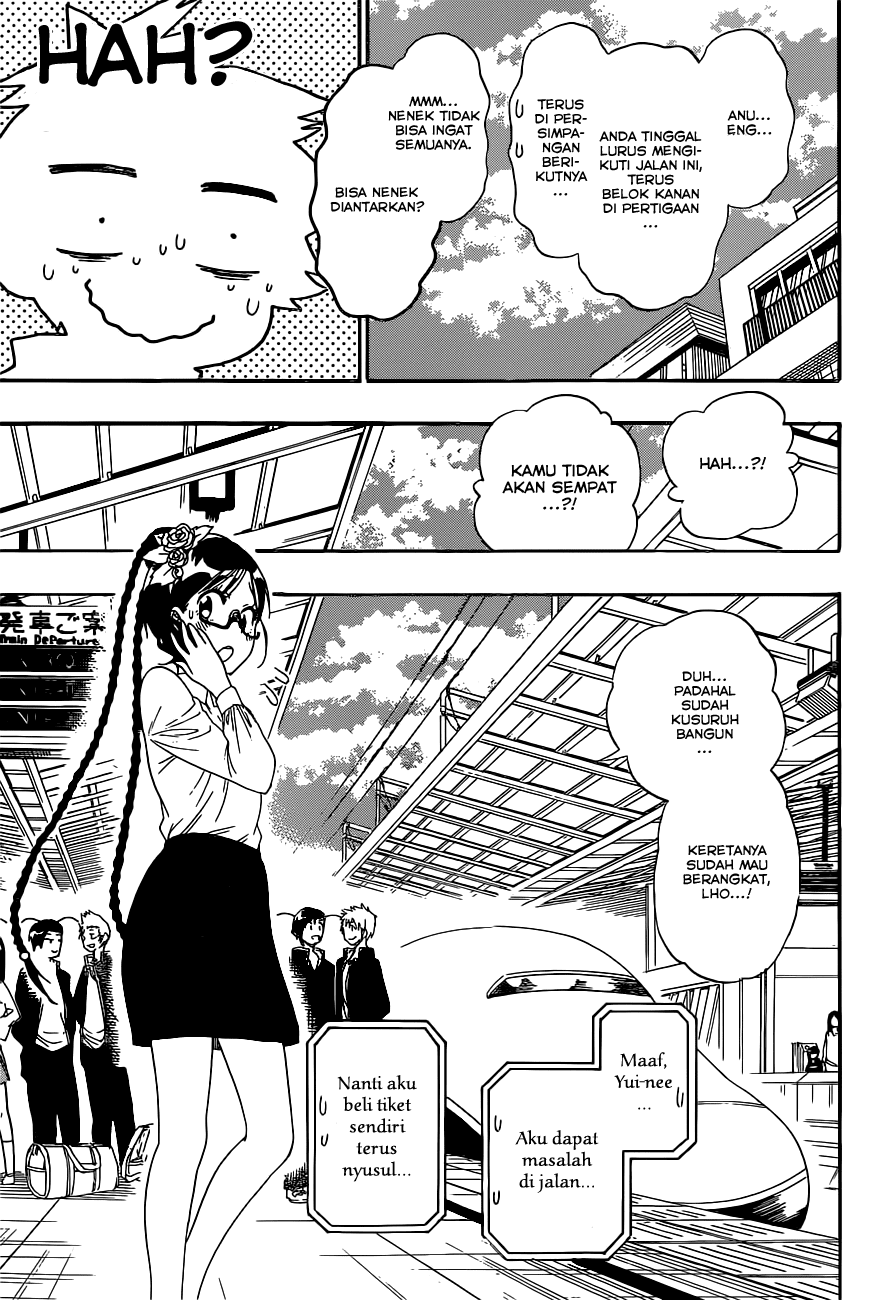Nisekoi Chapter 150 Gambar 19