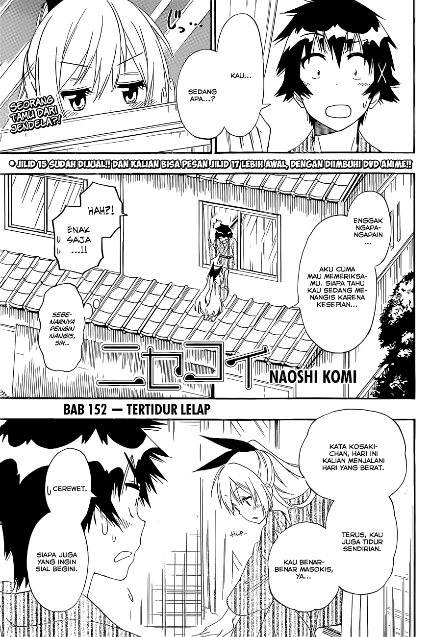 Nisekoi Chapter 152 Gambar 1