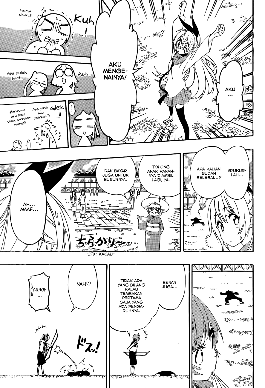 Nisekoi Chapter 156 Gambar 14