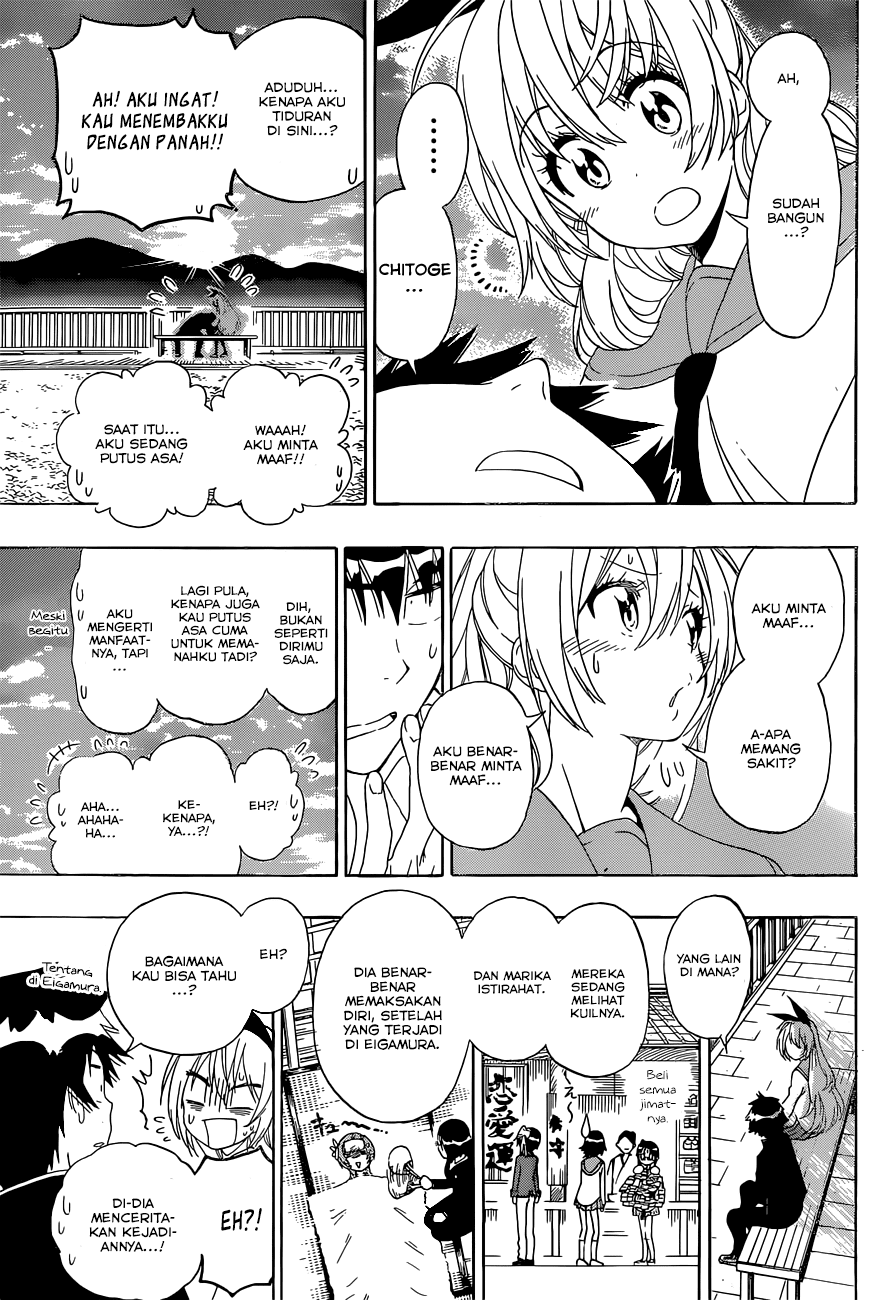 Nisekoi Chapter 156 Gambar 16