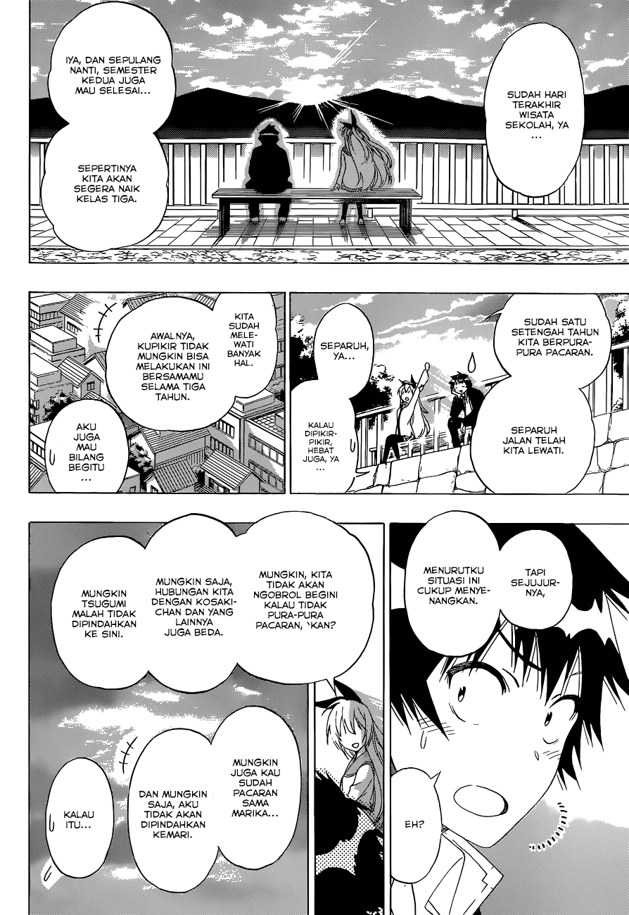 Nisekoi Chapter 156 Gambar 17