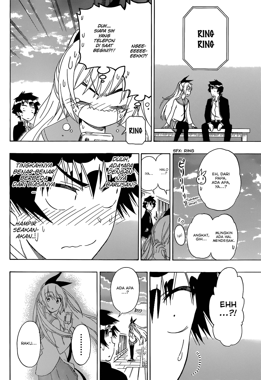 Nisekoi Chapter 156 Gambar 19