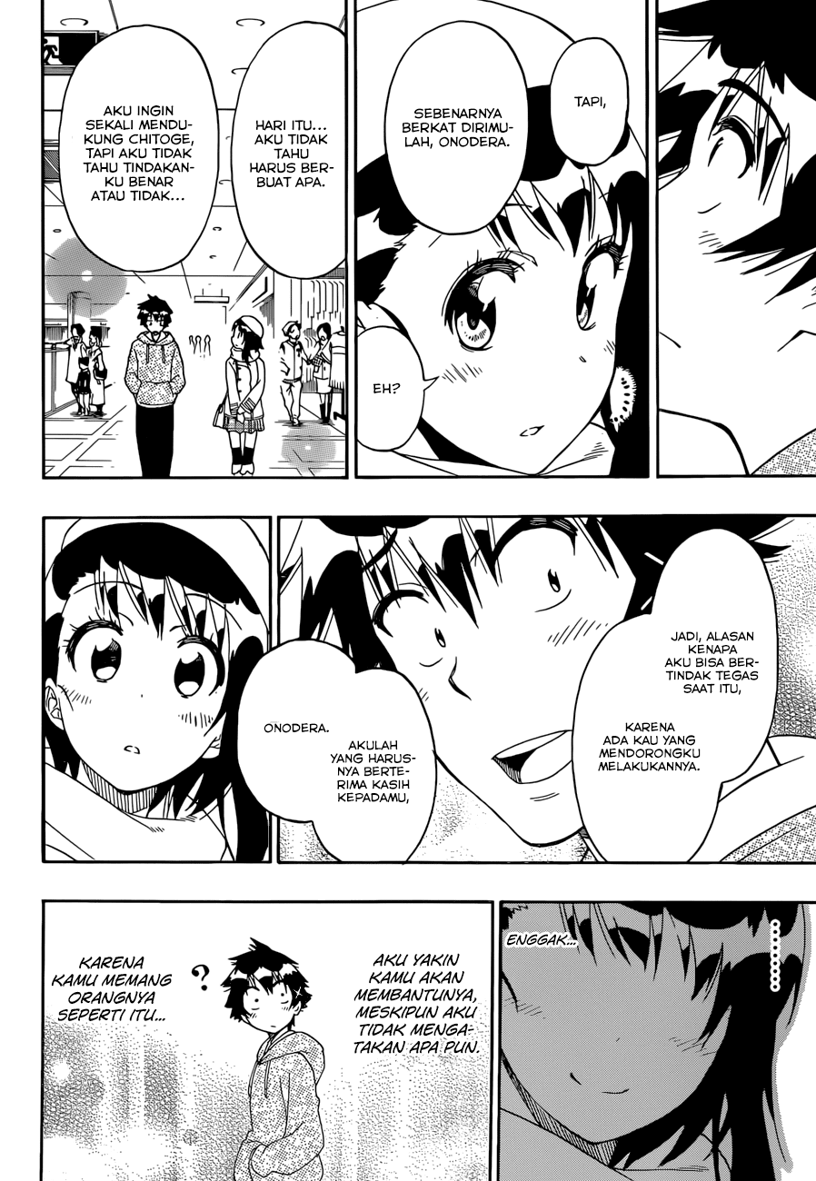 Nisekoi Chapter 165 Gambar 9