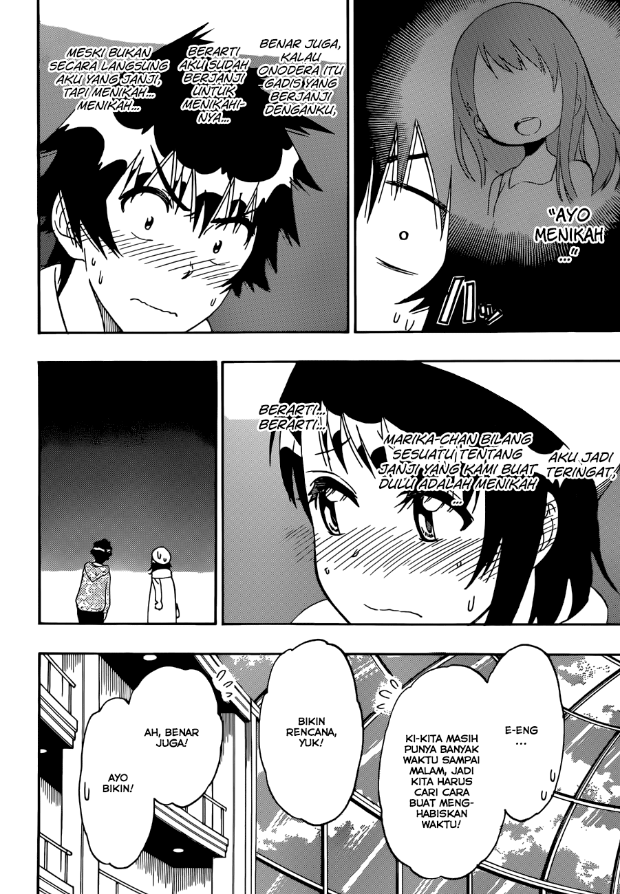 Nisekoi Chapter 165 Gambar 13