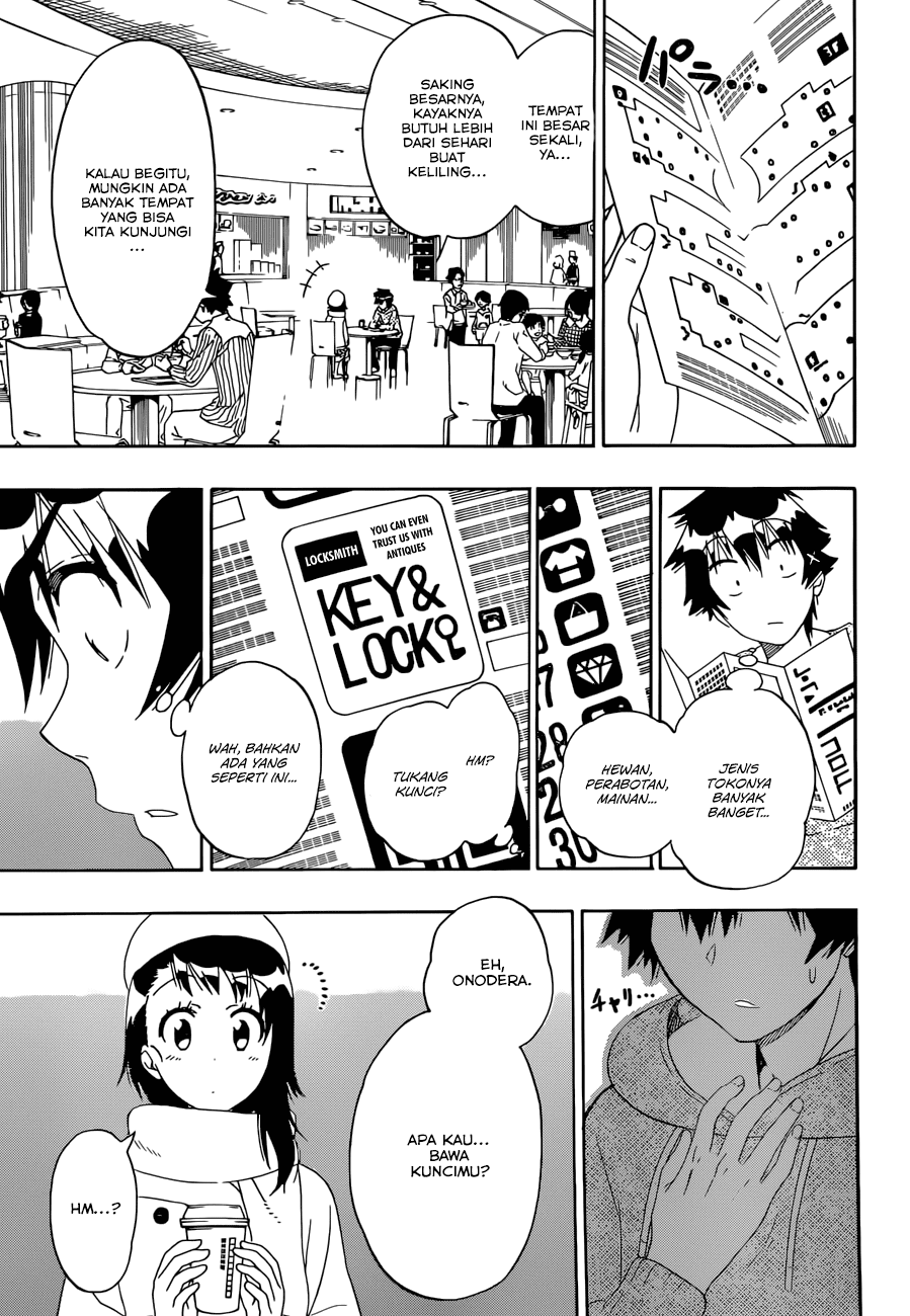 Nisekoi Chapter 165 Gambar 14