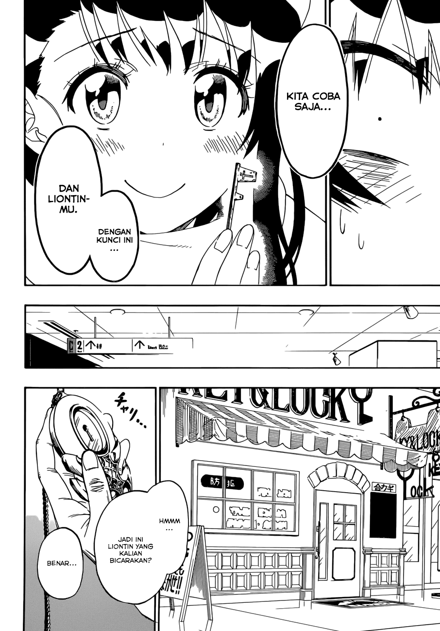 Nisekoi Chapter 165 Gambar 17
