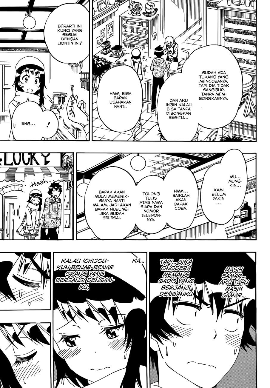Nisekoi Chapter 165 Gambar 18