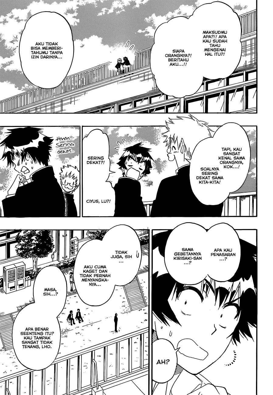 Nisekoi Chapter 175 Gambar 8