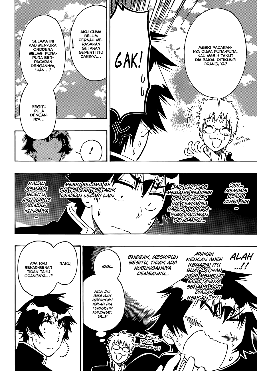 Nisekoi Chapter 175 Gambar 9