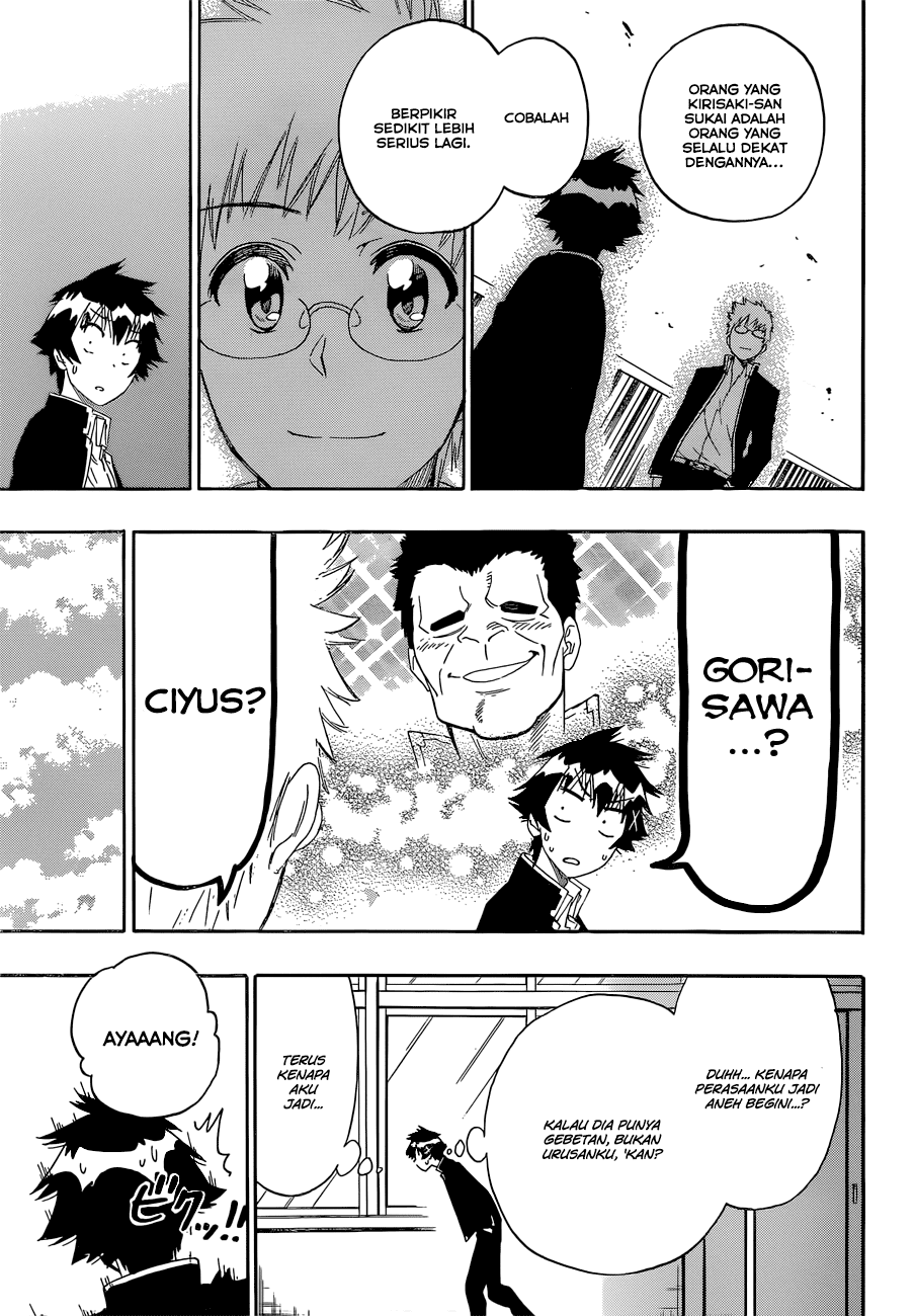 Nisekoi Chapter 175 Gambar 10