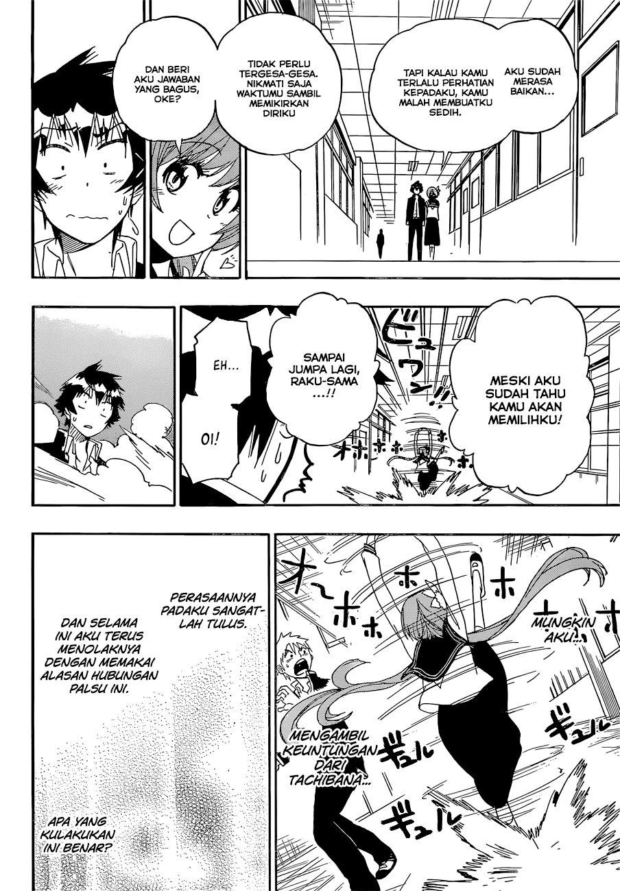 Nisekoi Chapter 175 Gambar 17