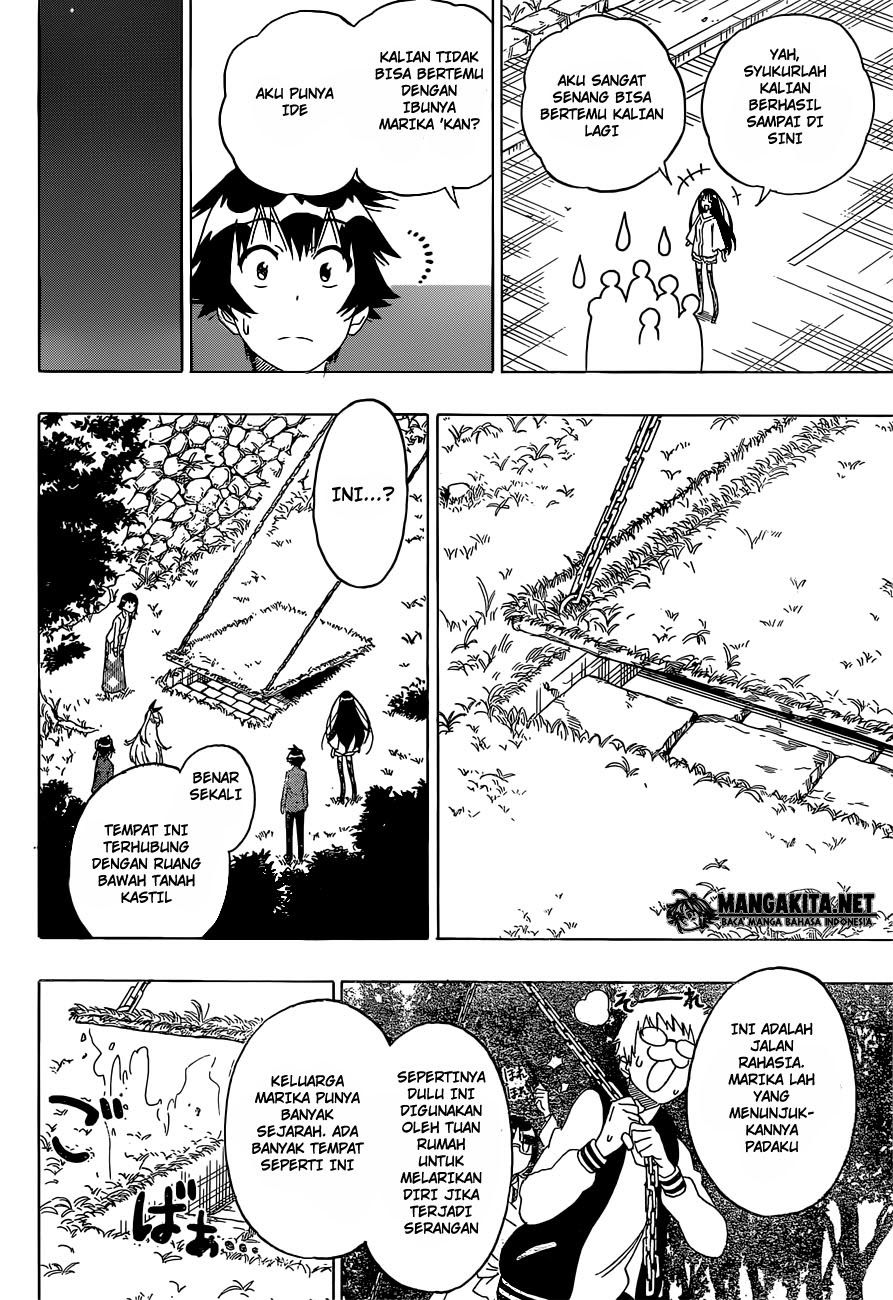 Nisekoi Chapter 184 Gambar 9