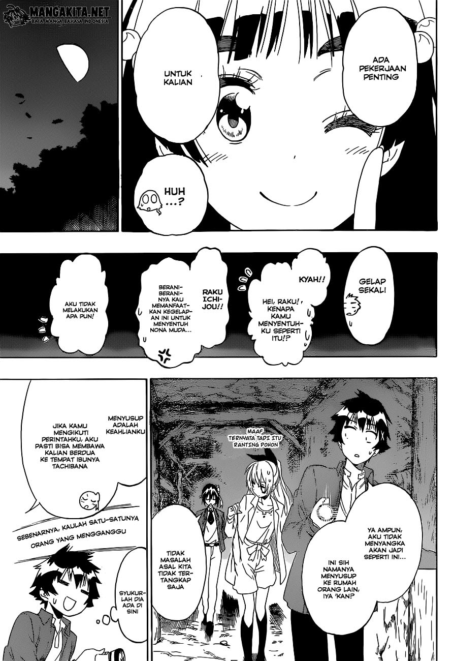 Nisekoi Chapter 184 Gambar 12