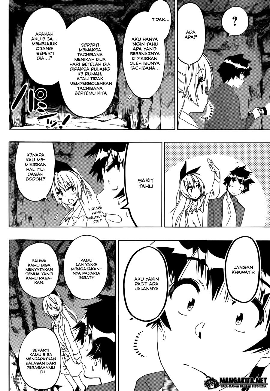 Nisekoi Chapter 184 Gambar 13
