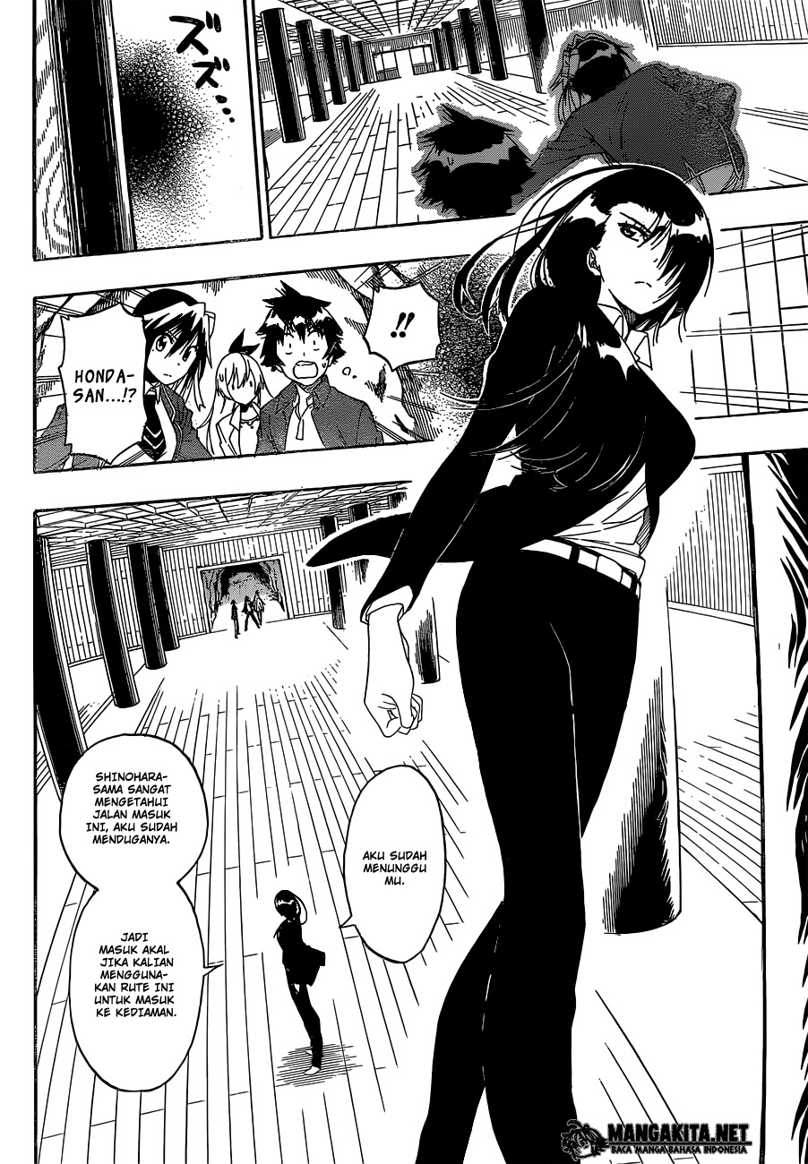 Nisekoi Chapter 184 Gambar 15