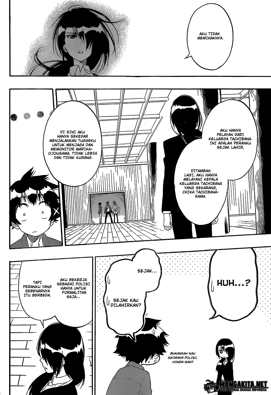 Nisekoi Chapter 184 Gambar 17
