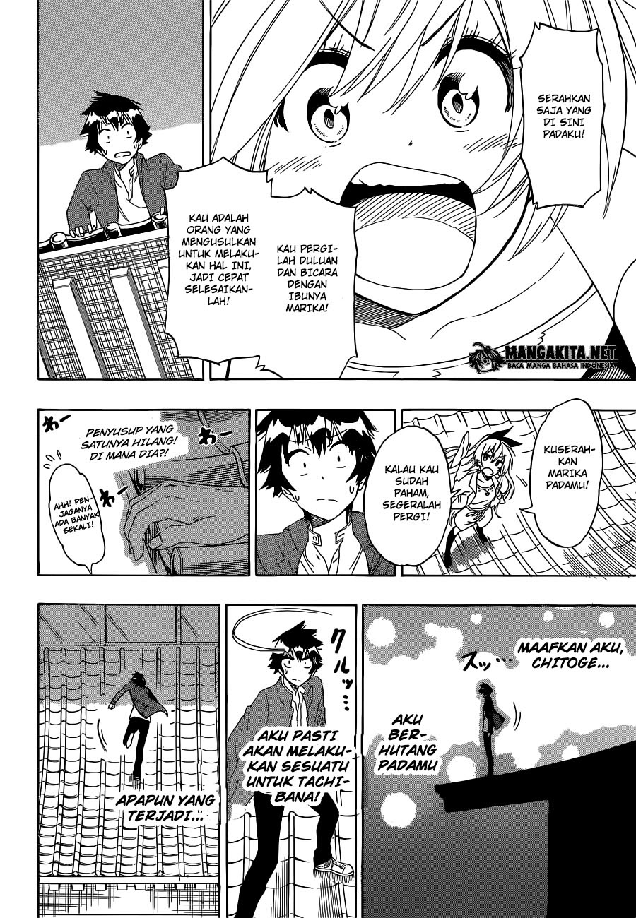 Nisekoi Chapter 186 Gambar 6