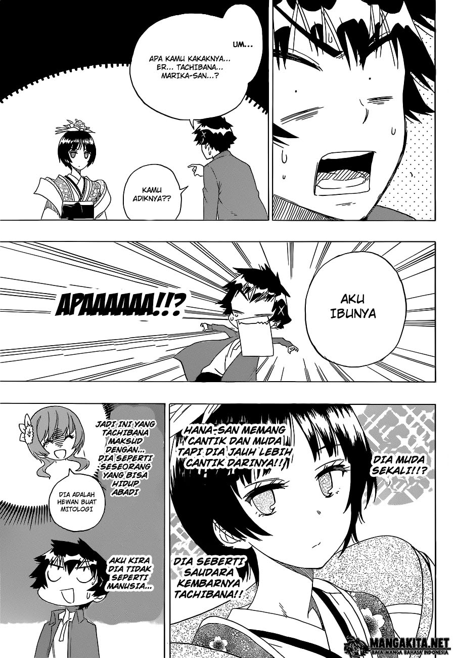 Nisekoi Chapter 186 Gambar 9