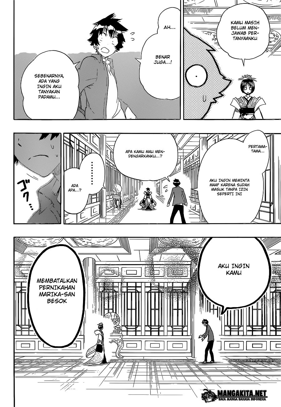 Nisekoi Chapter 186 Gambar 10
