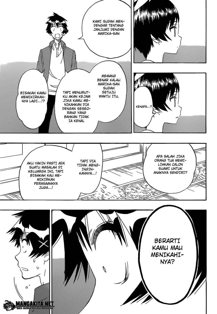 Nisekoi Chapter 186 Gambar 11