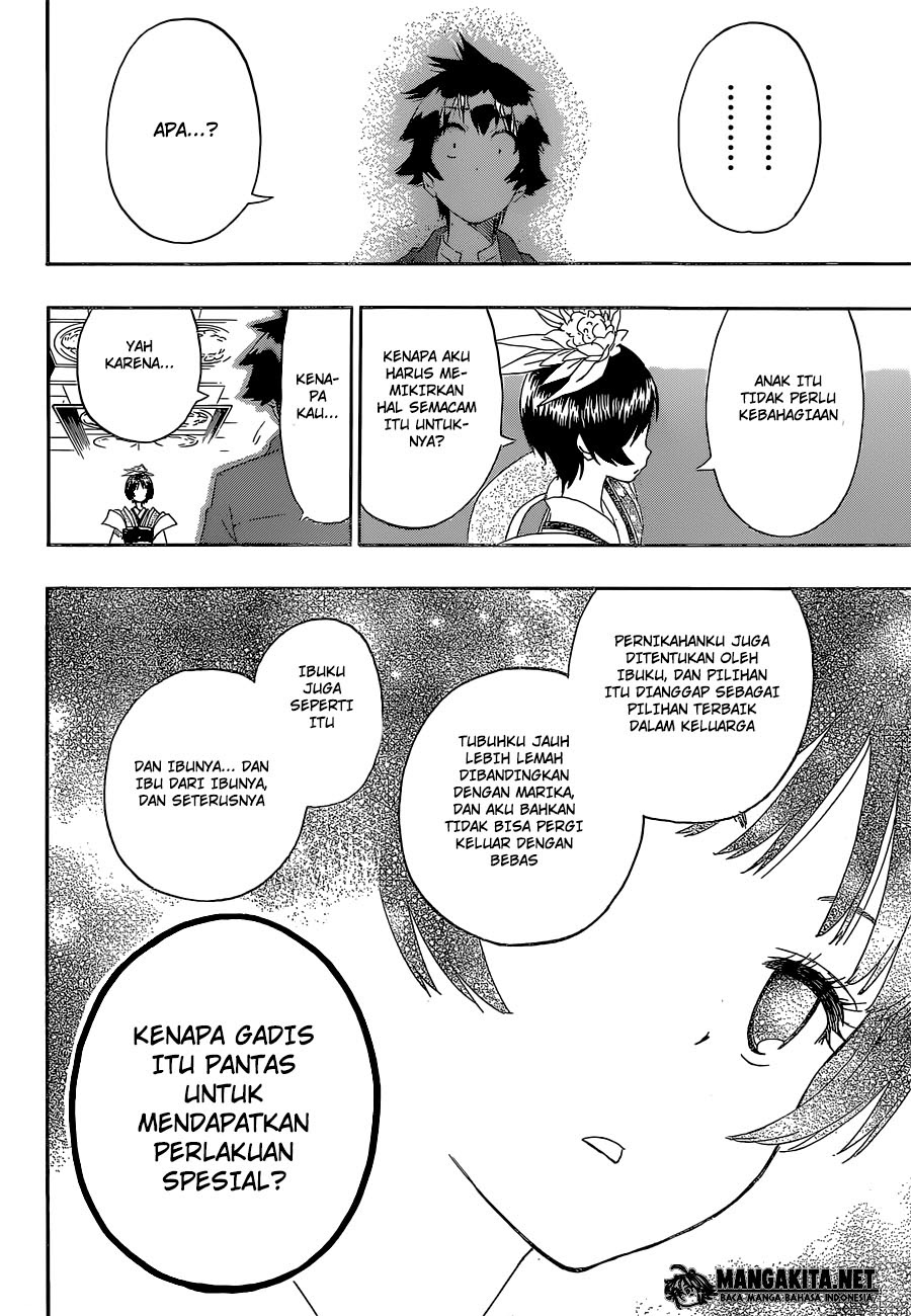 Nisekoi Chapter 186 Gambar 14